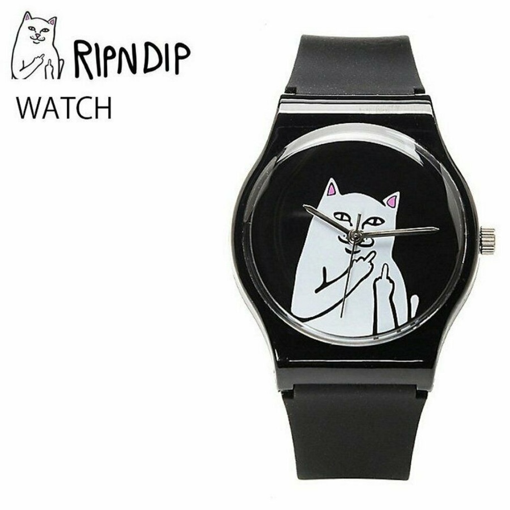 RIPNDIP Lord Nermal Watch Men Women Cat Analog - Picture 8 of 8